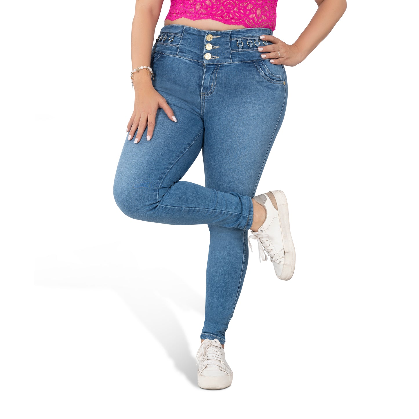 Booty Lift Jeans for Women | Curvy Skinny Jeans Sizes 10-22 - Peach Queen