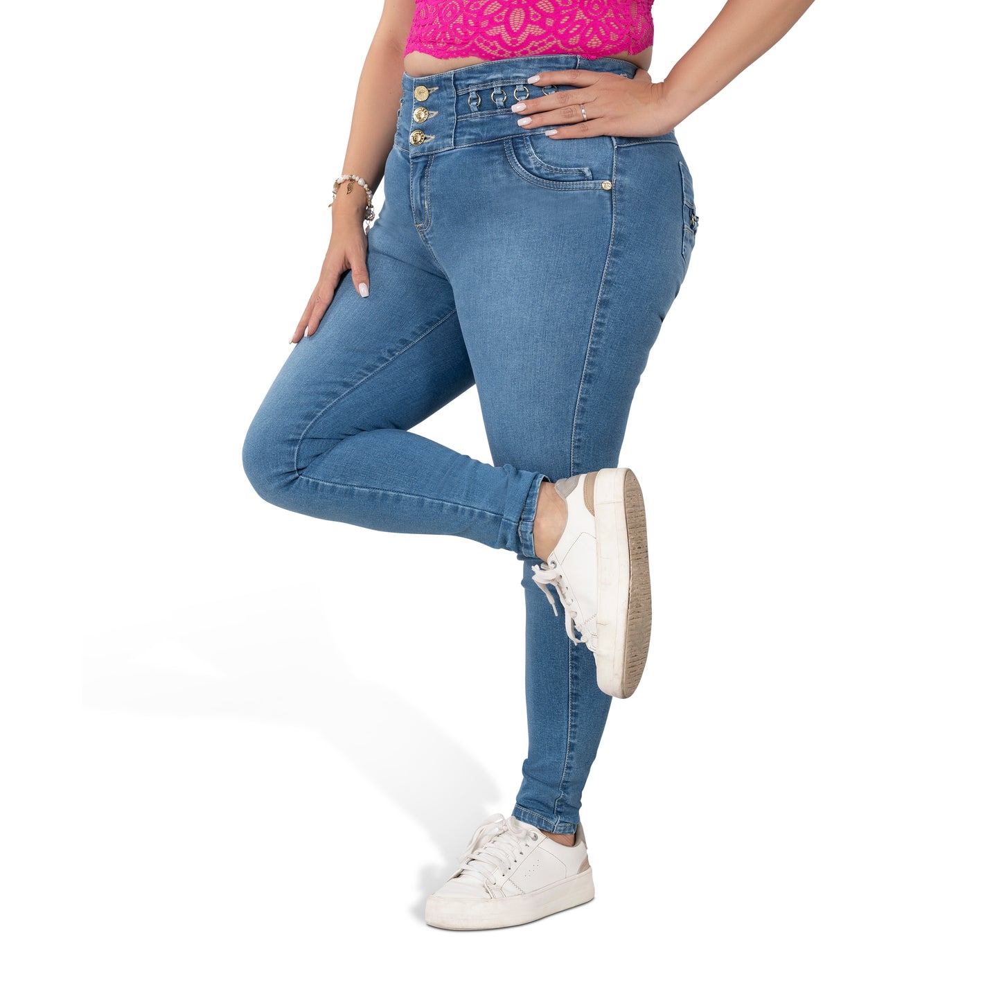 Booty Lift Jeans for Women | Curvy Skinny Jeans Sizes 10-22 - Peach Queen