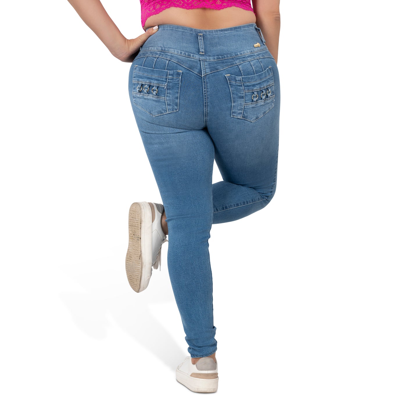 Booty Lift Jeans for Women | Curvy Skinny Jeans Sizes 10-22 - Peach Queen