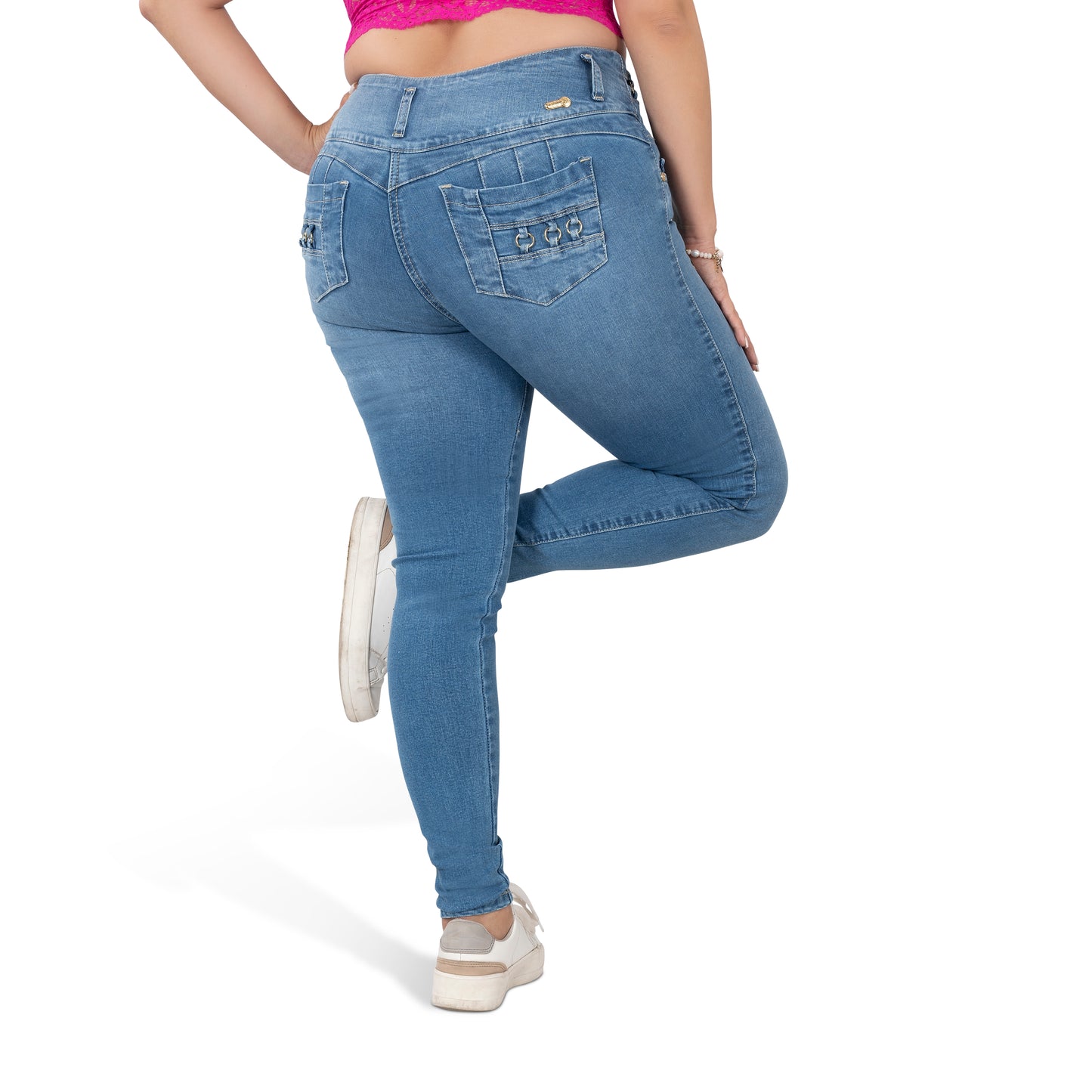 Booty Lift Jeans for Women | Curvy Skinny Jeans Sizes 10-22 - Peach Queen