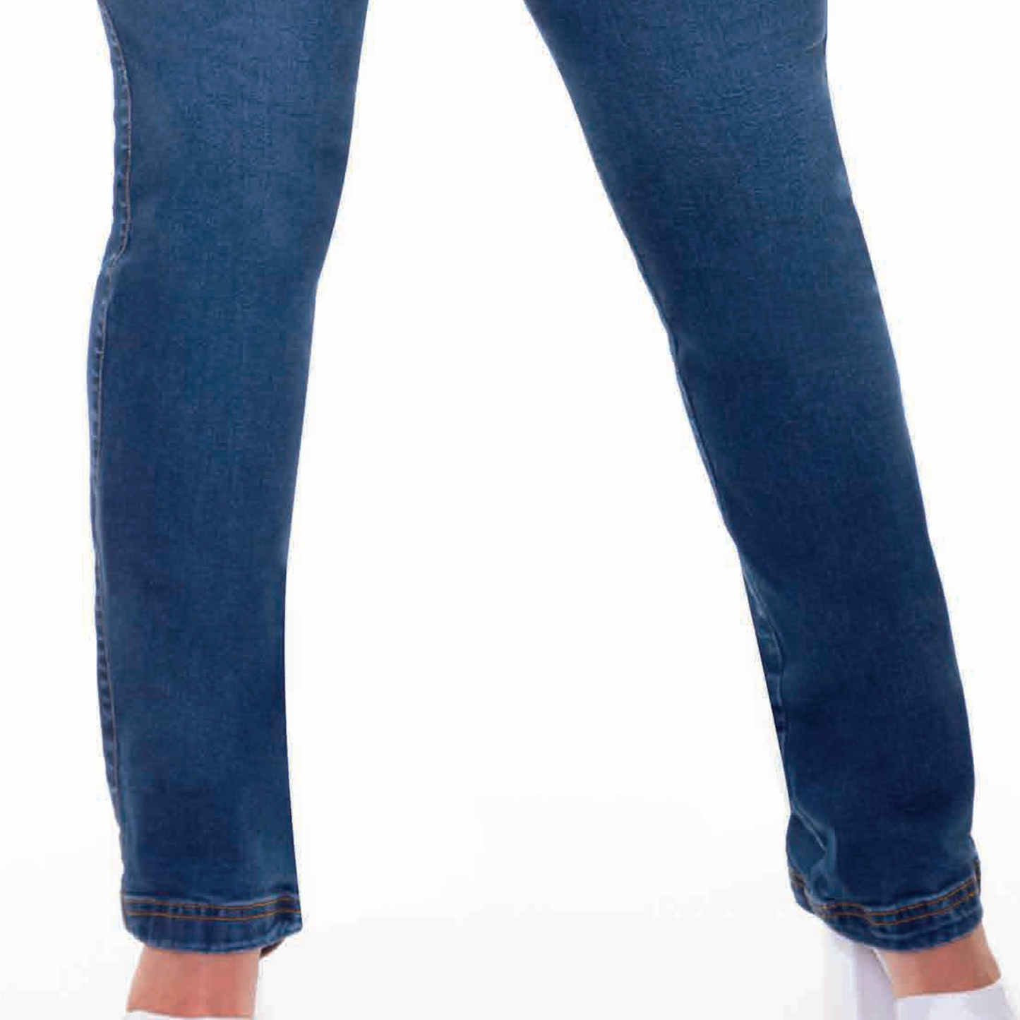 Curvy Skinny Jeans for Women | Sizes 10-22 | Peach Queen Classic Blue