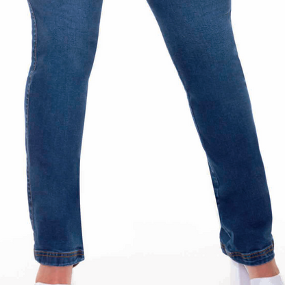 Curvy Skinny Jeans for Women | Sizes 10-22 | Peach Queen Classic Blue
